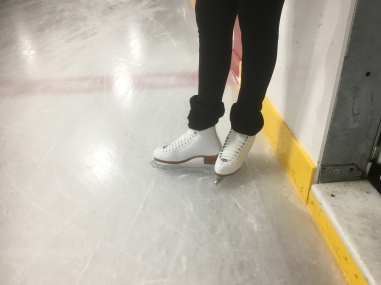 Michele's new skates